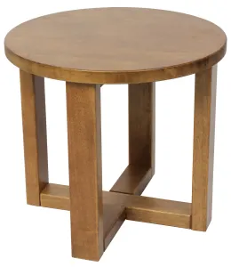 EZ COFFEE TABLE CHUNK 500MM LIGHTOAK thumbnail 1
