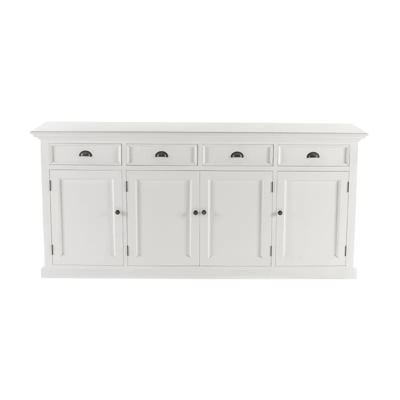 NS Halifax Solid Timber 4 Door 4 Drawer Buffet