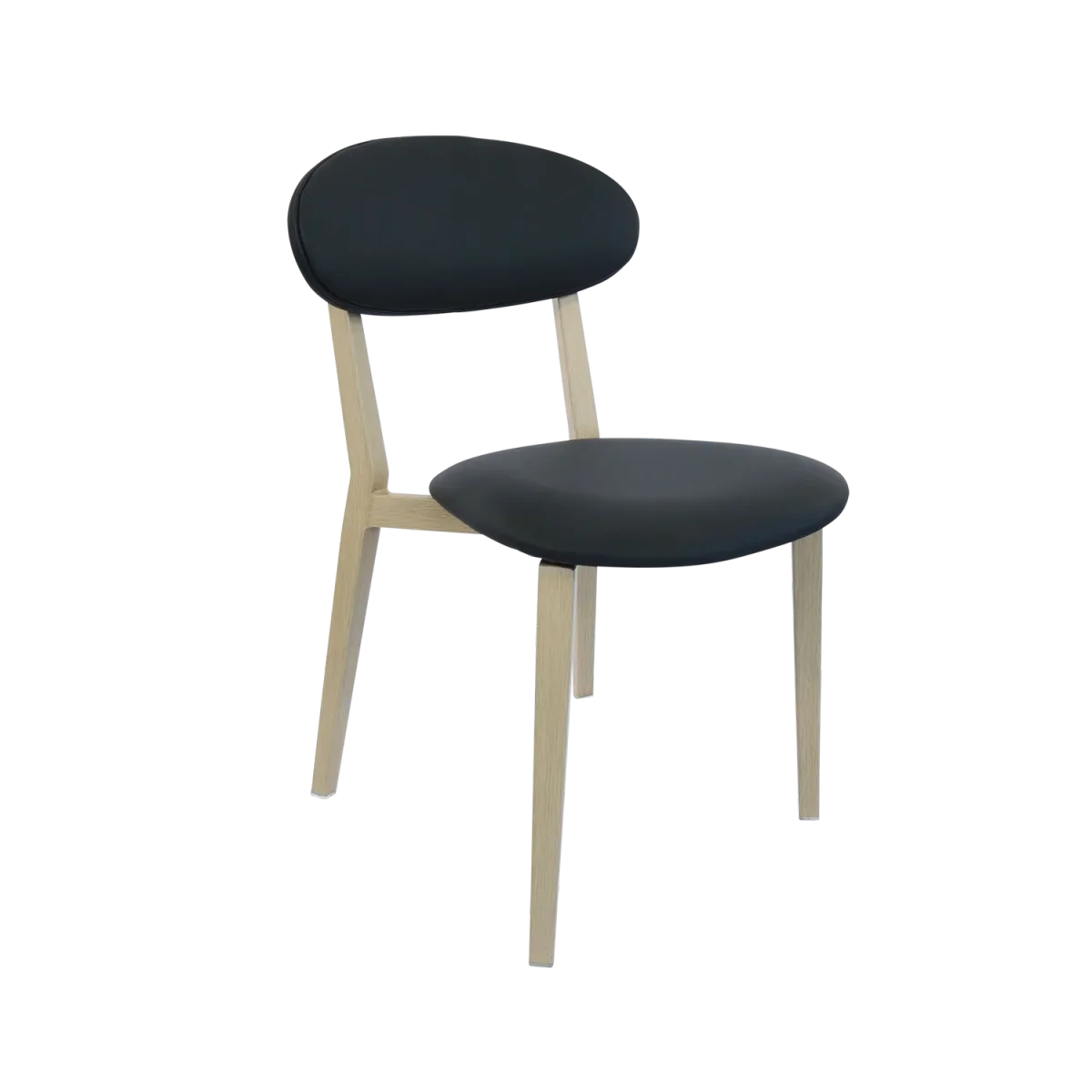 FL Atlanta Vinyl Upholstered Hospitality Stackable Dining Chair