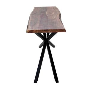 VI Elba Solid Timber Metal Legs Console Table thumbnail 2