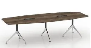 GP Potenza 3 Legs Boardroom Table with Cable Tray thumbnail 3
