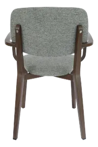 FL Atlanta Fabric Upholstered Hospitality Stackable Dining Armchair - Large thumbnail 7