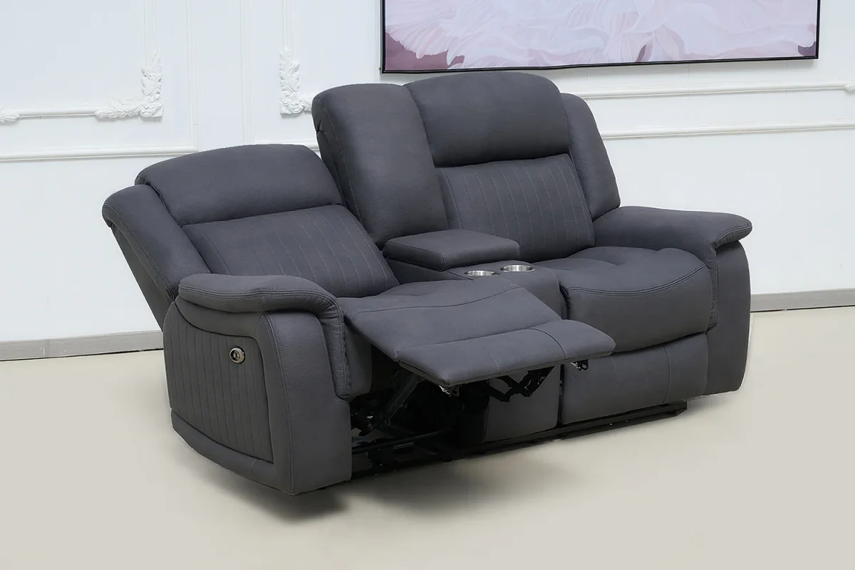 BT Paragon Fabric Upholstered 2 Seater Electric Recliner Lounge