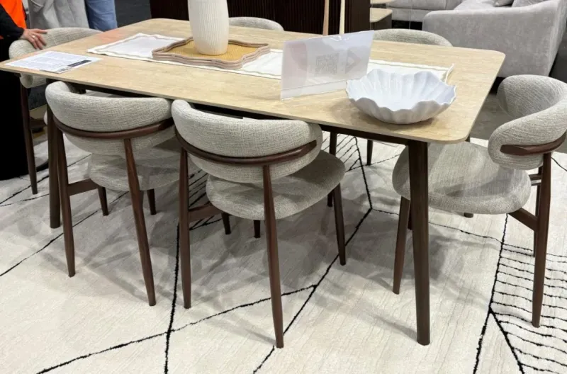 VI Cotswold 1.8 Dining Table & 6 Chairs Kit