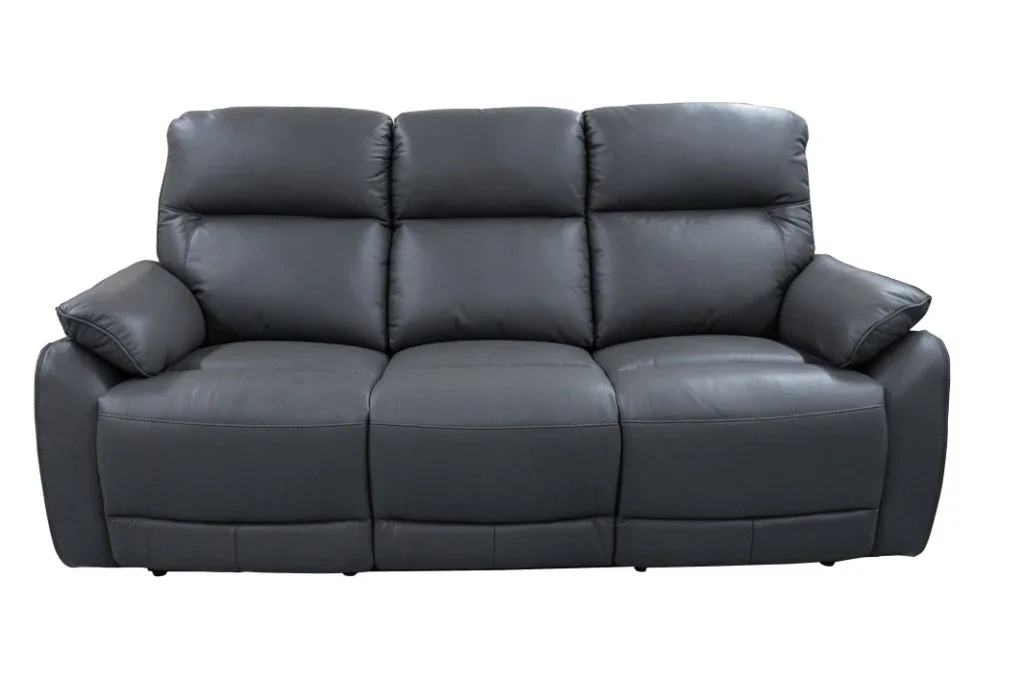 VI Aspect 3 Seater Electric Leather Recliner Lounge