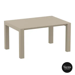 FL 5 Piece Vegas Hospitality Outdoor Extendable Dining Table with Air XL Armchair thumbnail 13