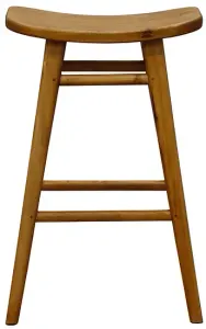 CT Aria Solid Timber Oval Top Bar Stool thumbnail 3