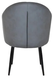 EZ ARM CHAIR HUGO METAL BLACK thumbnail 5
