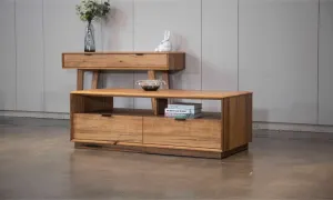 VI Galway Solid Timber 2 Drawer Console Table thumbnail 2