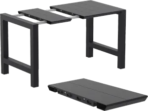 FL Vegas Hospitality Outdoor Extendable Bar Table thumbnail 4