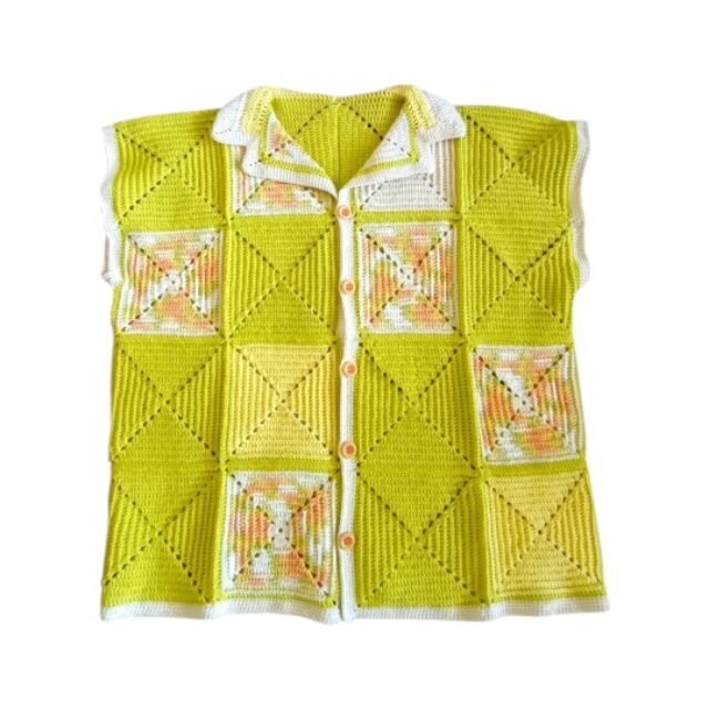 Miramara Designs - Mel Unisex Crochet Shirt