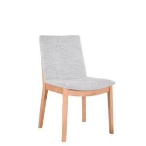 VI Perisher Fabric Upholsteed Timber Leg Dining Chair thumbnail 1