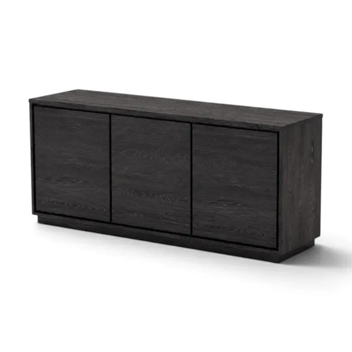 MD Canva Solid Timber 3 Door Buffet