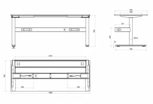 RL Halo Static Single Sided Desk thumbnail 4