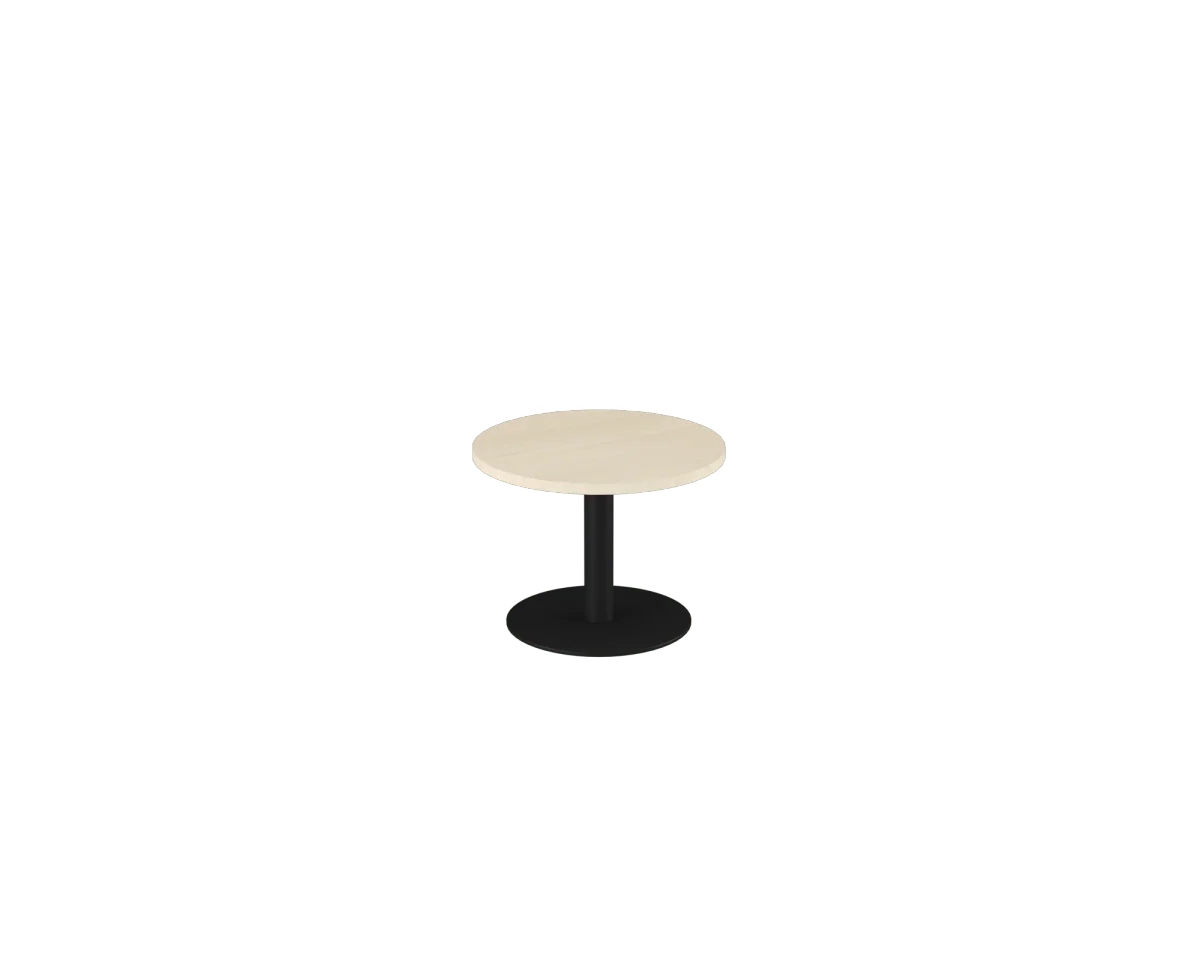 OL Metal Disc Base Round Coffee Table