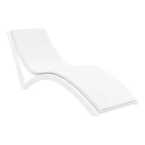FL Slim Hospitality Stackable Sunlounger with Cushion thumbnail 8