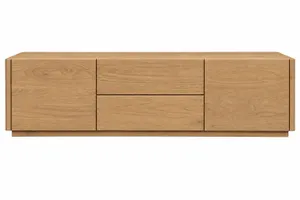 CT Gatsby Solid Timber 2 Door 2 Drawer Entertainment Unit thumbnail 2
