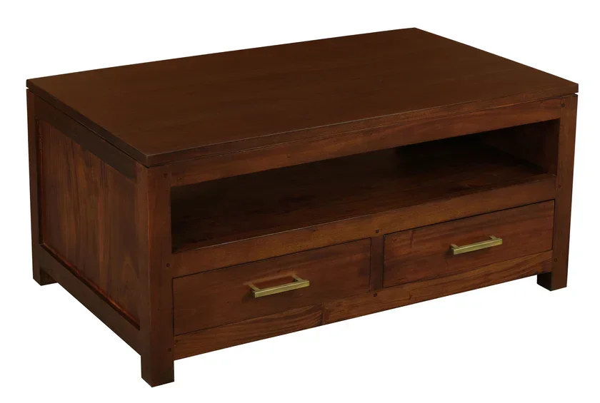 CT Paris Solid Timber 4 Drawer Coffee Table