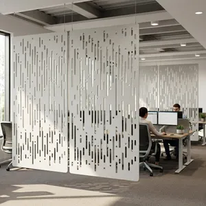 RL Rain Decorative Workplace Divider Hanging Screen thumbnail 2