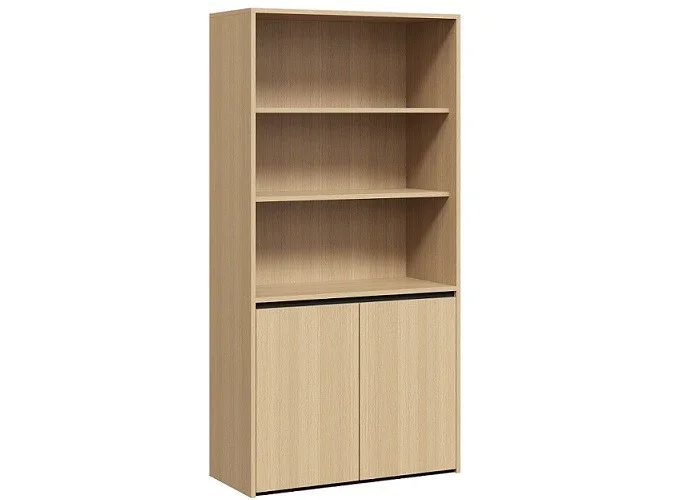 DD Shadowline 2 Door Cupboard & Bookshelf Combo
