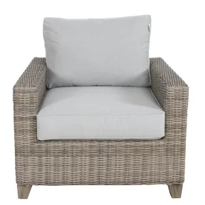 VI Dockside Synthetic Rattan Wicker Single Seater Outdoor Lounge thumbnail 1