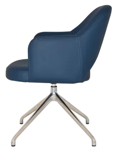 EZ ARM CHAIR ALBURY TRESTLE V2 POLISHED ALUM thumbnail 9