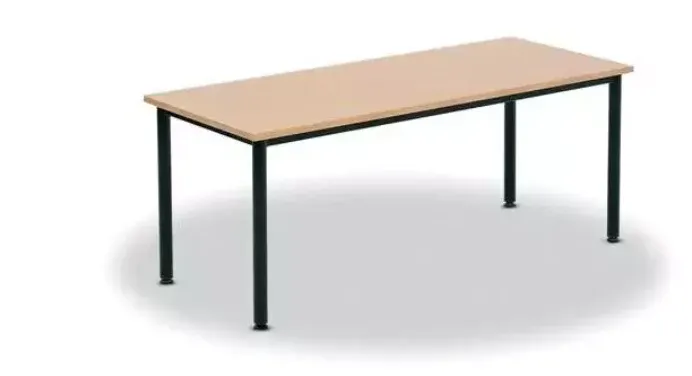MA Astra Metal Leg 25mm Top Rectangular Office Meeting Table