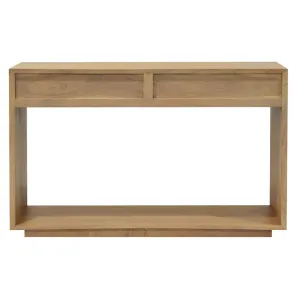 CT Oscar Solid Timber 2 Drawer Sofa Table thumbnail 4