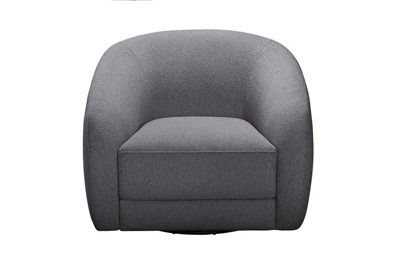 VI Cleo Fabric Upholstered Swivel Armchair Sofa