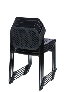 RL Frame Sled Base Stackable Visitor Chair thumbnail 4