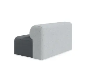 DD Bedrock Fabric Upholstered 2 Seater Sofa thumbnail 2