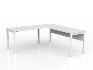 OL Axis Office Desk with Return and Modesty Panel thumbnail 7