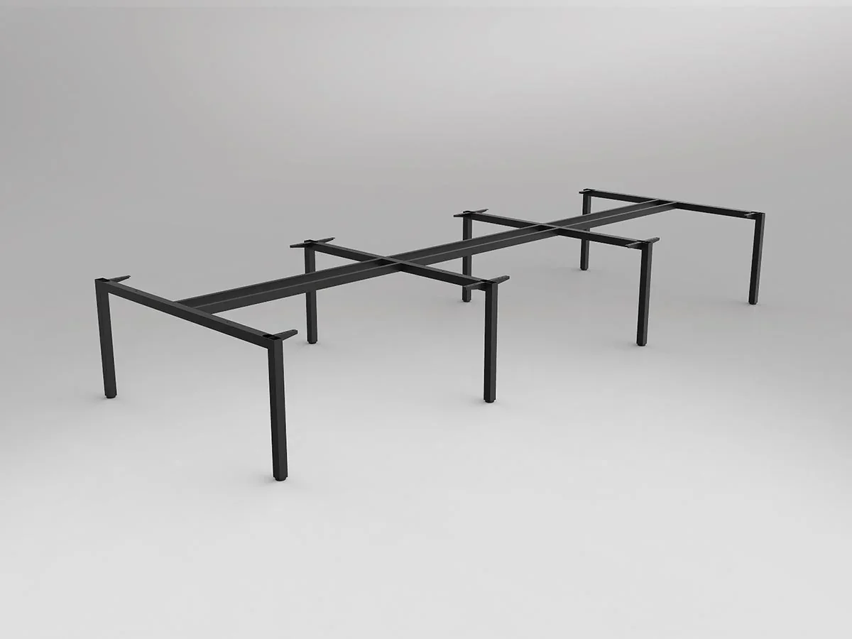 OL Axis Double Sided 6-User Workspace Frame