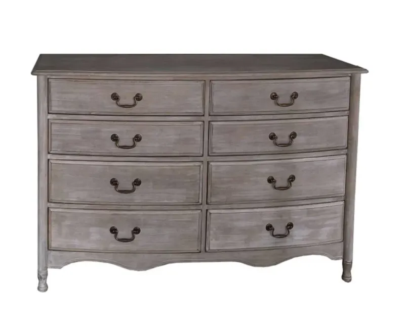 VI Chantelle Solid Timber 8 Drawer Dresser