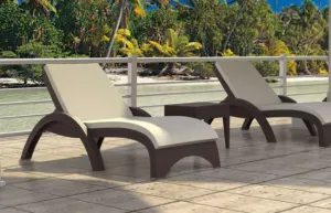 FL Fiji 2 Piece Sunlounger with Cushion & 1 Tequila Side Table Package thumbnail 1