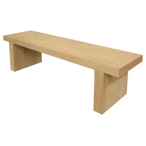 CT Brentwood Solid Timber Dining Bench thumbnail 3