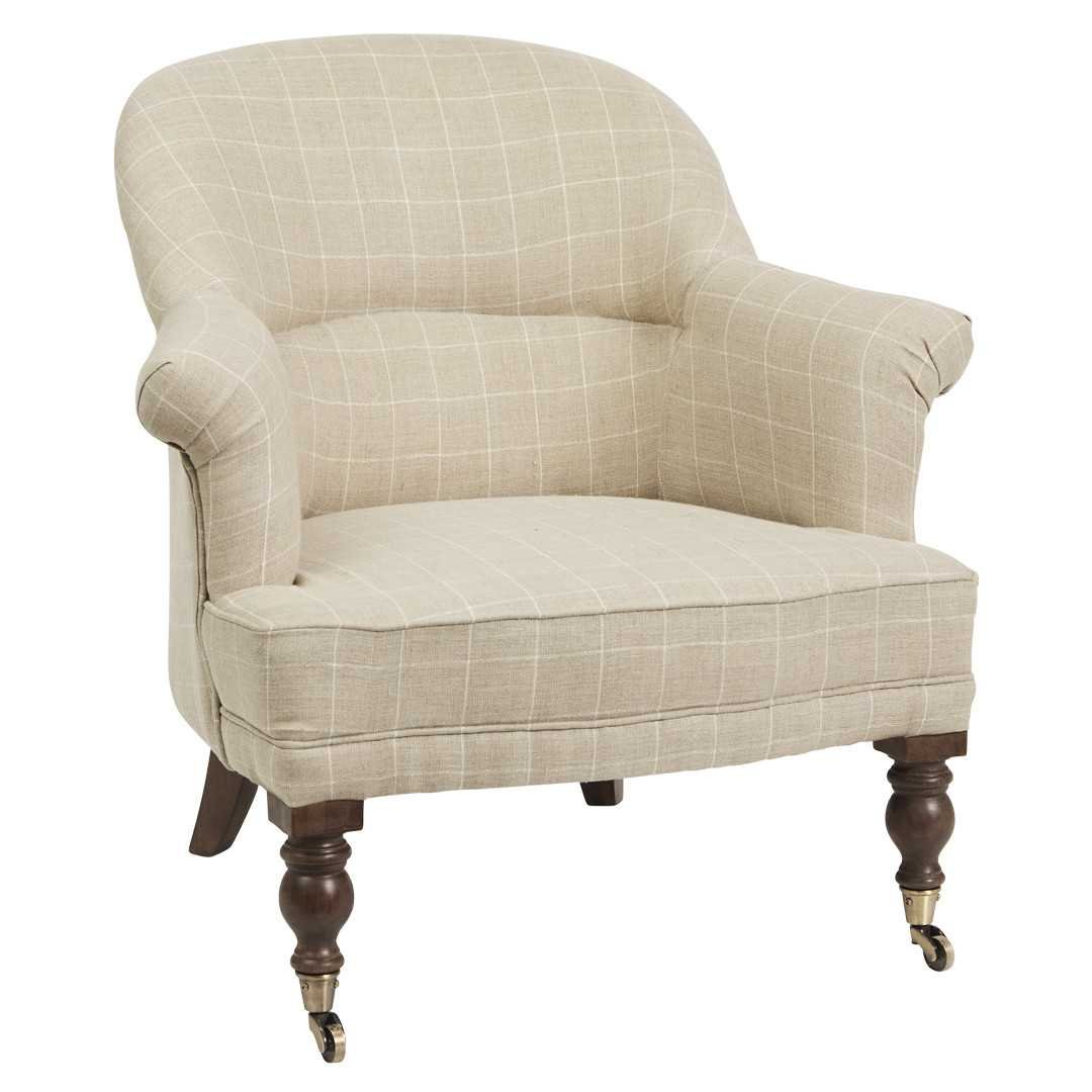 SH Fitzroy Fabric Upholstered Slipper Chair