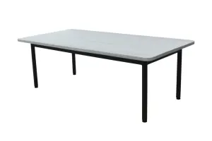 VI Portia Aluminium Framed Concrete Top Outdoor Coffee Table thumbnail 2
