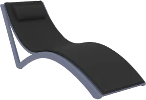 FL Slim Hospitality Stackable Sunlounger with Cushion & Pillow thumbnail 18