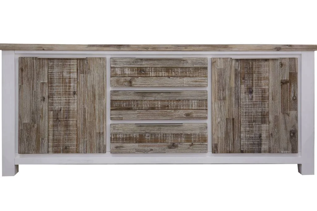 VI Homestead Solid Timber 2 Door 3 Drawer Buffet
