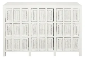 CT Hamptons Solid Timber Frame Rattan 9 Drawer Chest of Drawers thumbnail 2
