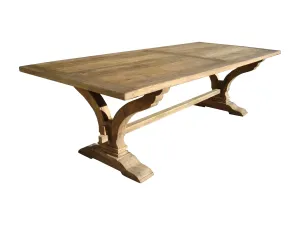 MF Victoria Recycled Elm Timber Dining Table thumbnail 1