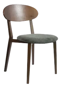 FL Atlanta Fabric Upholstered Seat Hospitality Stackable Dining Chair thumbnail 9
