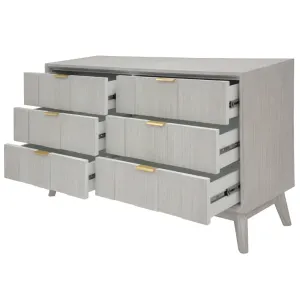 VI Alena Solid Timber 6 Drawer Dressing Table thumbnail 3