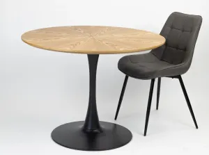 VI Giselle PU Leather Upholstered Metal Leg Dining Chair thumbnail 4
