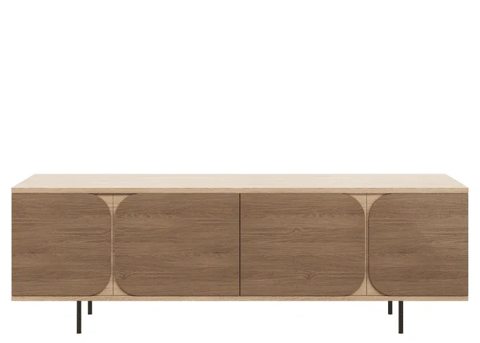DD Rocher 4 Door Credenza