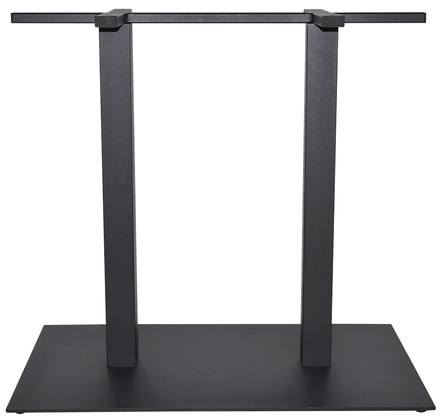 EZ BASE TABLE DANUBE 800MM X 500MM BLACK