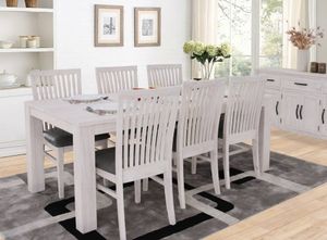 VI Florida Solid Timber PU Leather Seat Dining Chair thumbnail 3