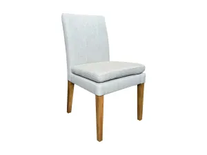 MF Conrad Fabric Upholstered Timber Leg Dining Chair thumbnail 1
