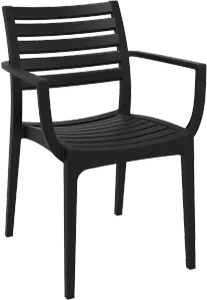 FL 9 Piece Vegas Outdoor Extendable Dining Table Setting with Artemis Armchair thumbnail 11